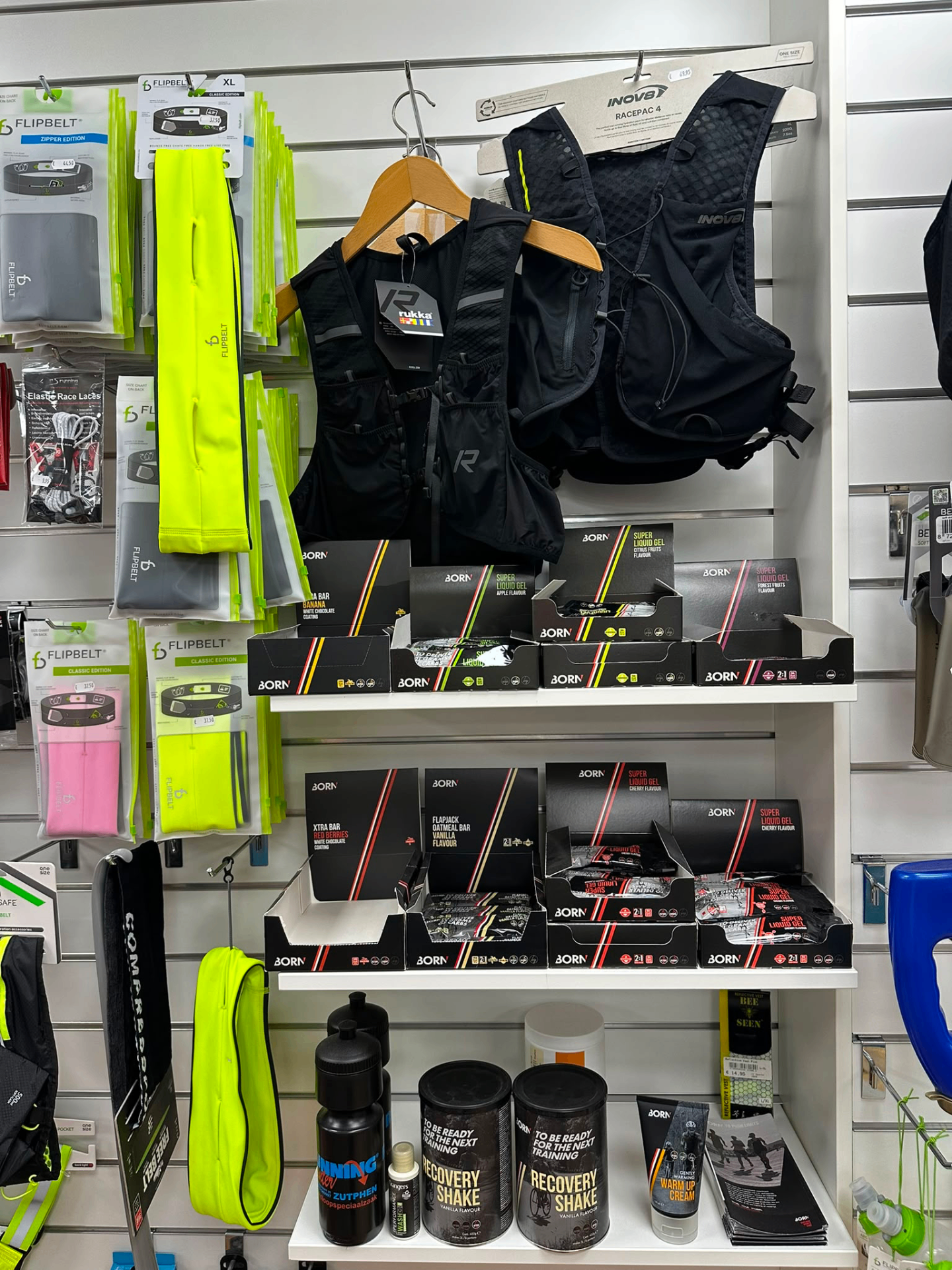 Accessoires en sportvoeding